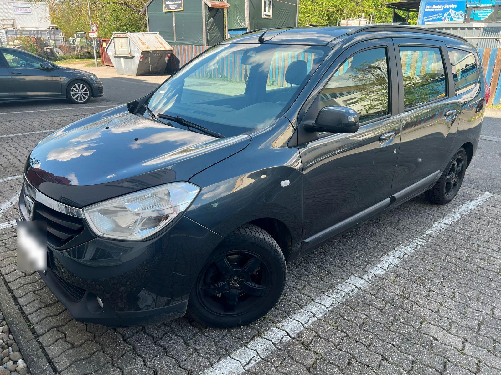 Dacia Lodgy 2014 — rear view