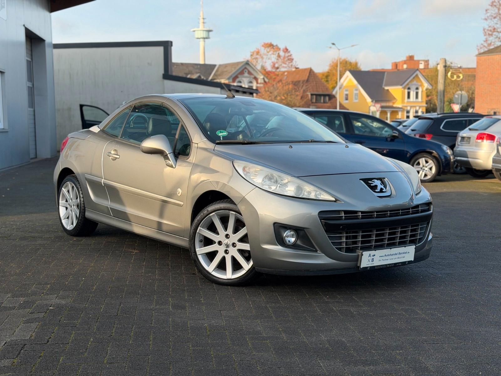 Peugeot 207 CC Cabrio Roland Garros 2.Hand SHZ LEDER ALU