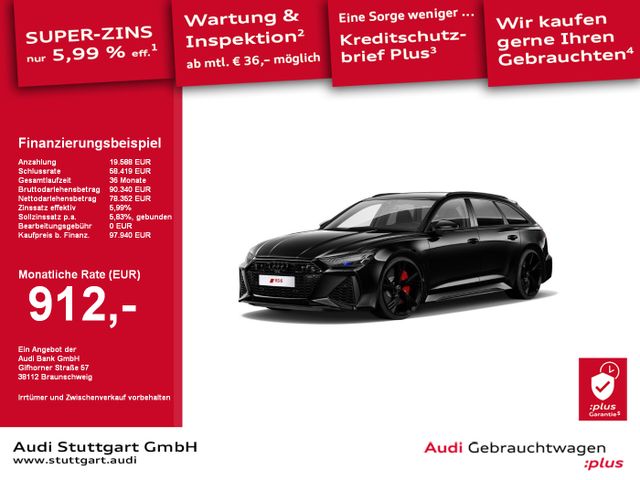 Audi RS6 Avant 4.0 TFSI qu Keramik AHK Dynamik+ HUD