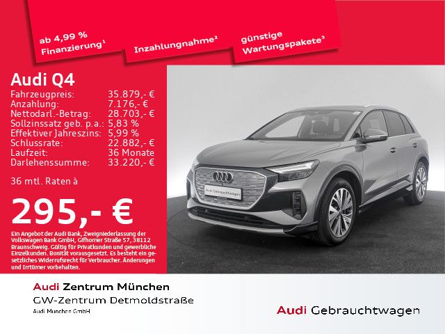 Audi Q4 40 e-tron advanced ACC+/Navi+/Virtual