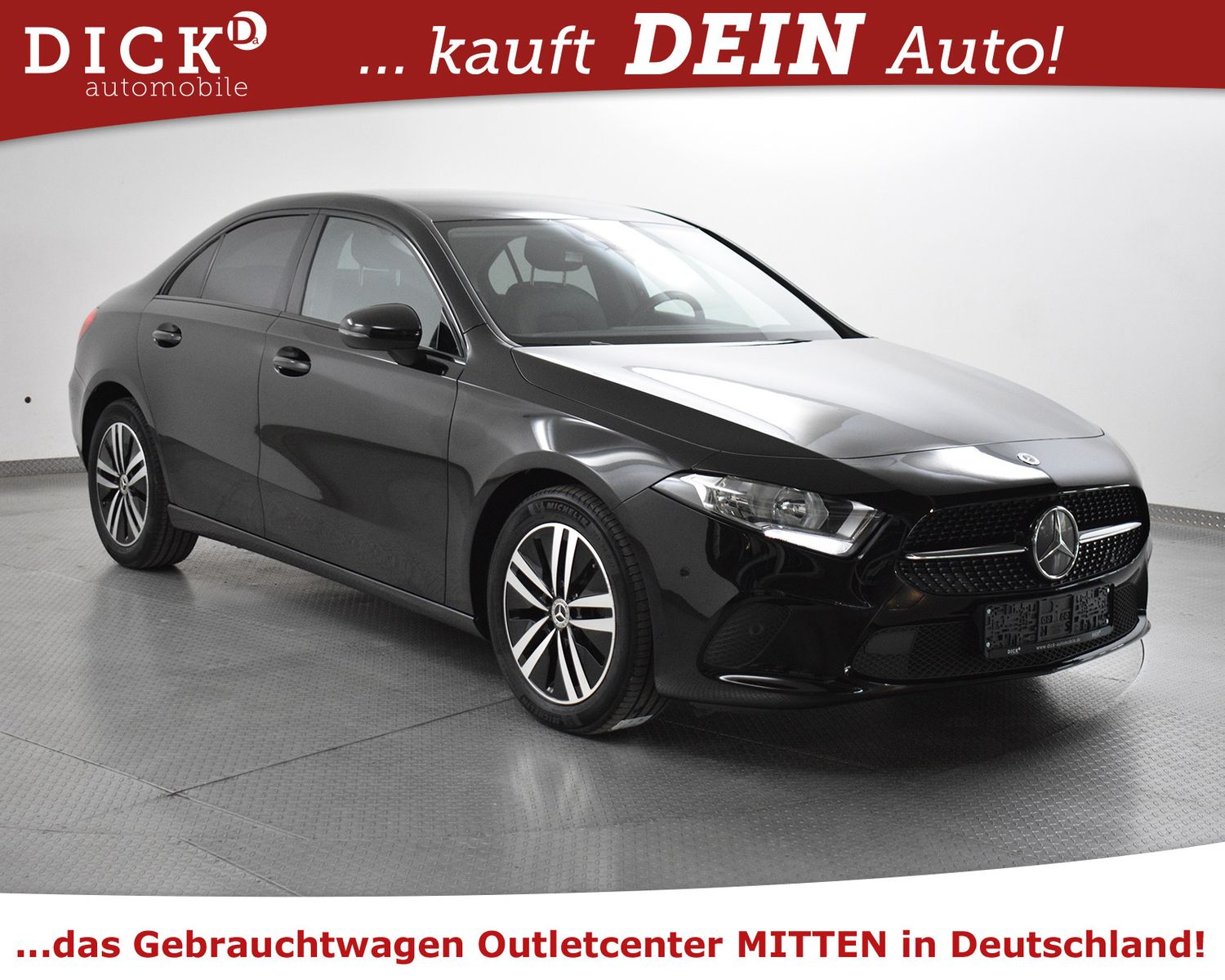 MERCEDES-BENZ A180d LIMO 8G Progress NIGHT+LEDER+SHZ+NAV+VIRTU - Image 2