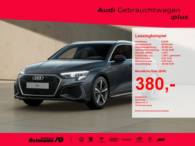 Audi A3 Sportback 35 TFSI S-Line AHK 18'' ACC CarPlay