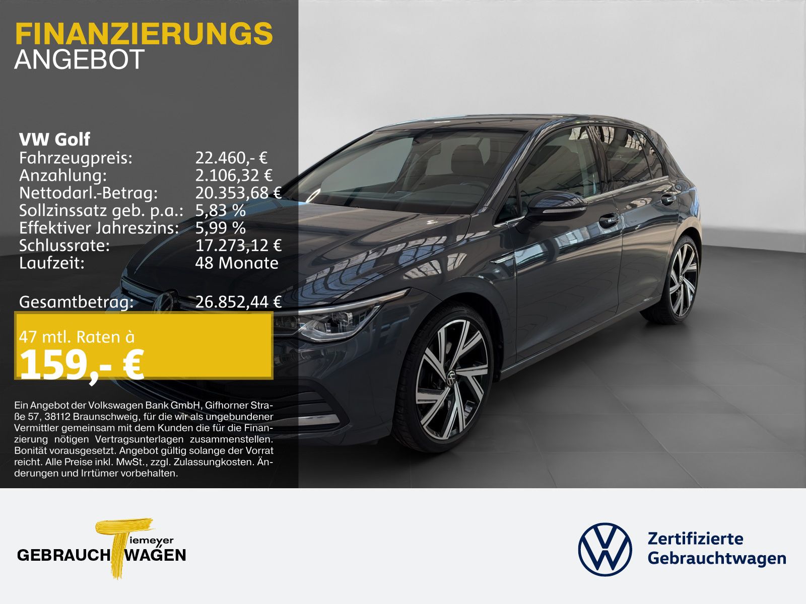 Volkswagen Golf 2.0 TSI DSG STYLE KAMERA AHK LED+ PDC+