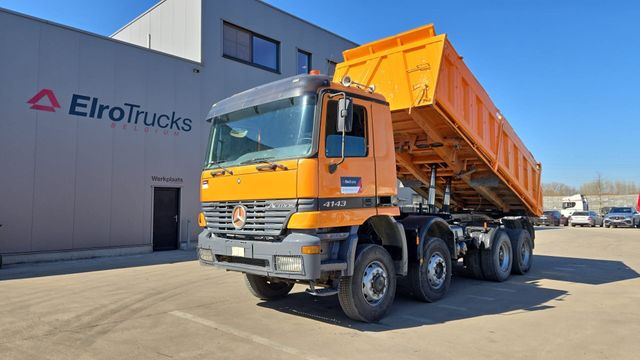 Mercedes-Benz Actros 4143 (8X6 / TAMBOURS / BIG HUB / GRAND PO