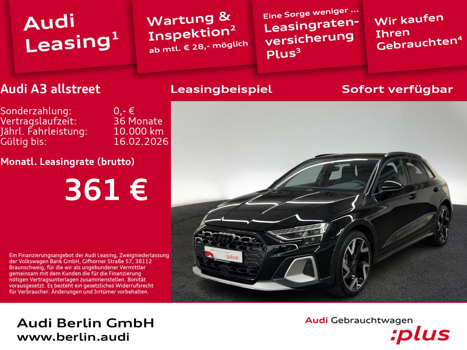 Audi A3 allstreet 35 TFSI S tr. LED AHK RFK NAVI VIRT