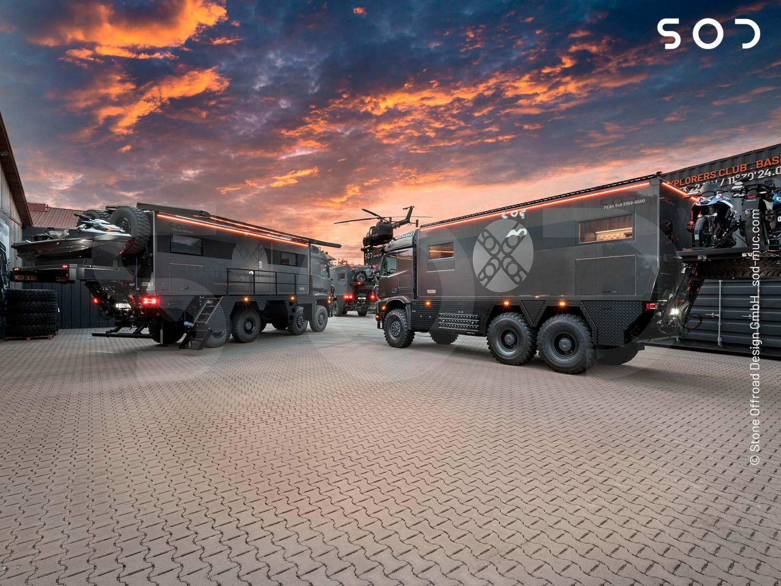 Mercedes-Benz SOD PEAK  6x6 3358-6500 Expeditionsmobil