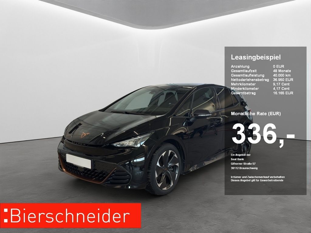 Cupra Born 82kWh Business ab 283.- netto LED NAVI ACC