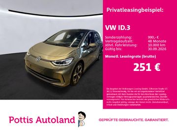 Volkswagen ID.3 PRO MOVE PANO NAVI KAMERA LM19