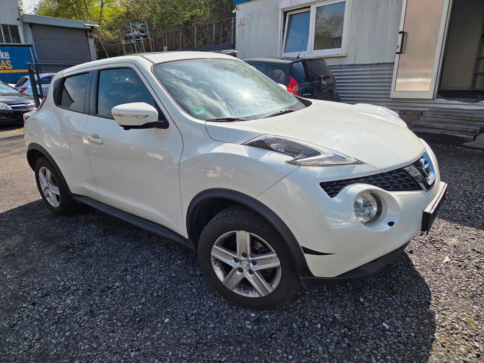 Nissan Juke -T Tekna erst 84000 Navi Leder top TÜV neu