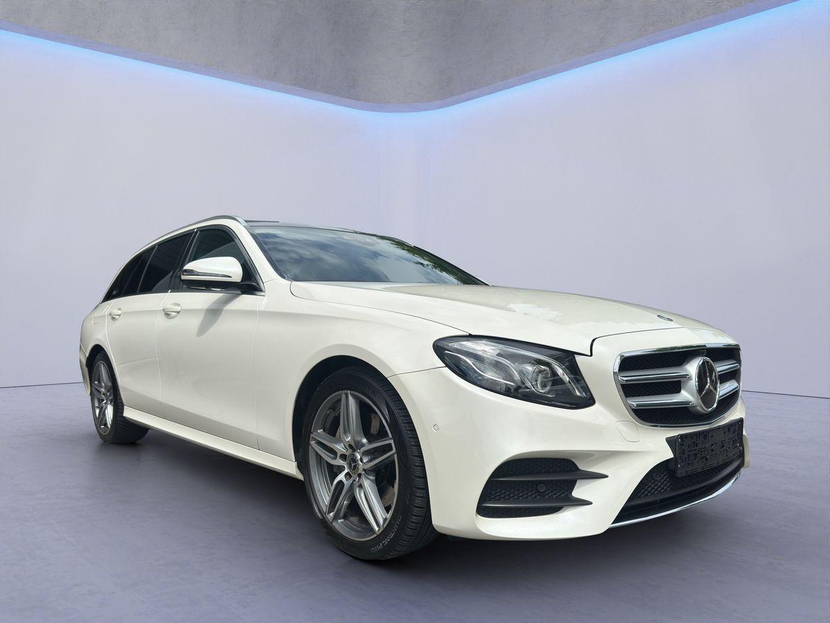Mercedes-Benz E 220d T AMG-Line LED/360°/Leder/Pano/Burmester