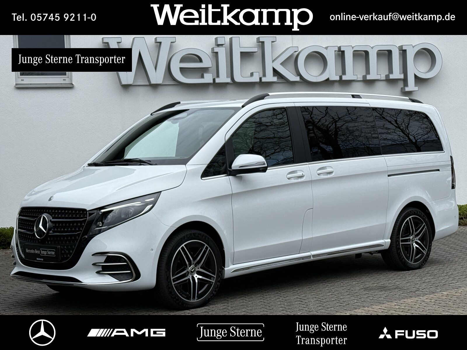 MERCEDES-BENZ V 300 d 4M AVANT. Lang AMG+AIRMATIC+STHZ+TISCH+