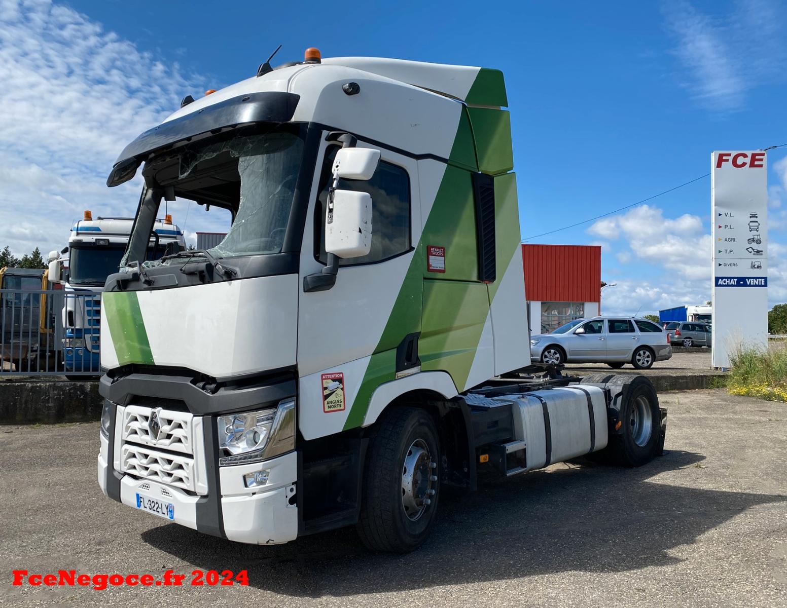 Renault T 460DTI 11 RETARDER Carte Grise Française