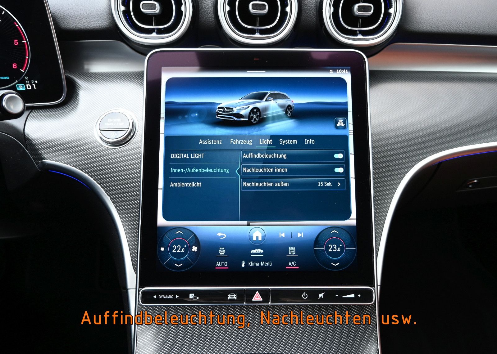 Fahrzeugabbildung Mercedes-Benz C 200 d T Avantgarde °Night Pak°AHK°ILS°360°KAM