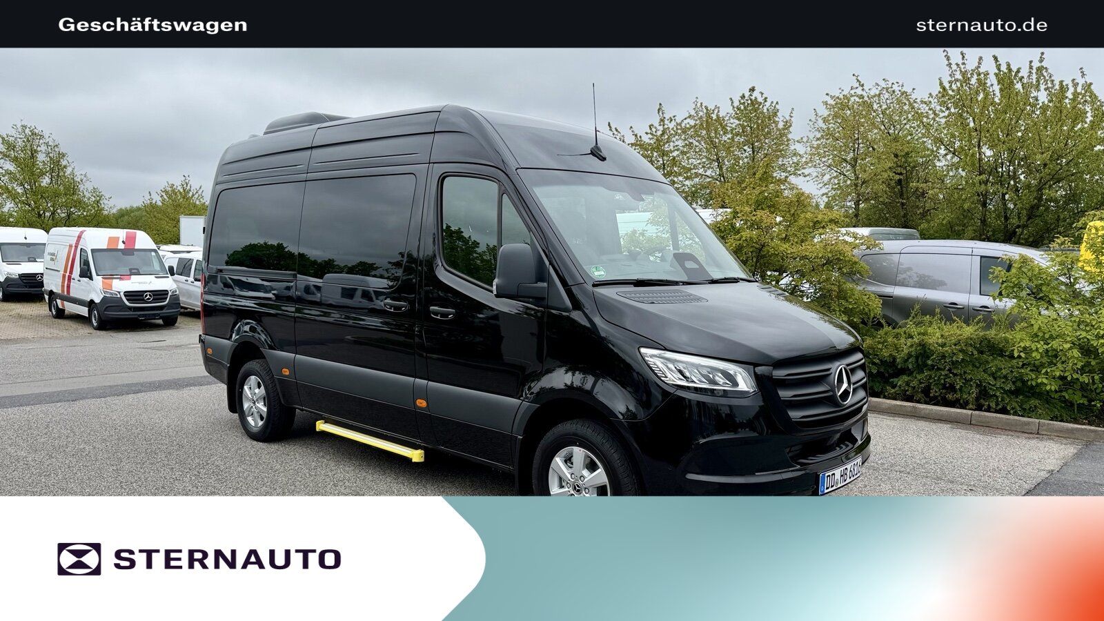 Mercedes-Benz Sprinter 319 CDI SELECT L2H2 9S+KLIMA+TRITT+LED