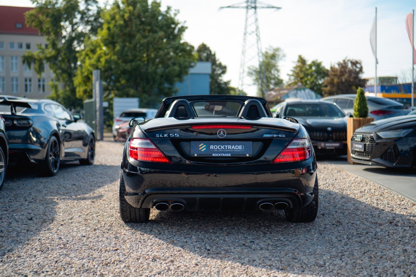 Fahrzeugabbildung Mercedes-Benz SLK 55 V8 AMG Roadster Carbon | Service NEU