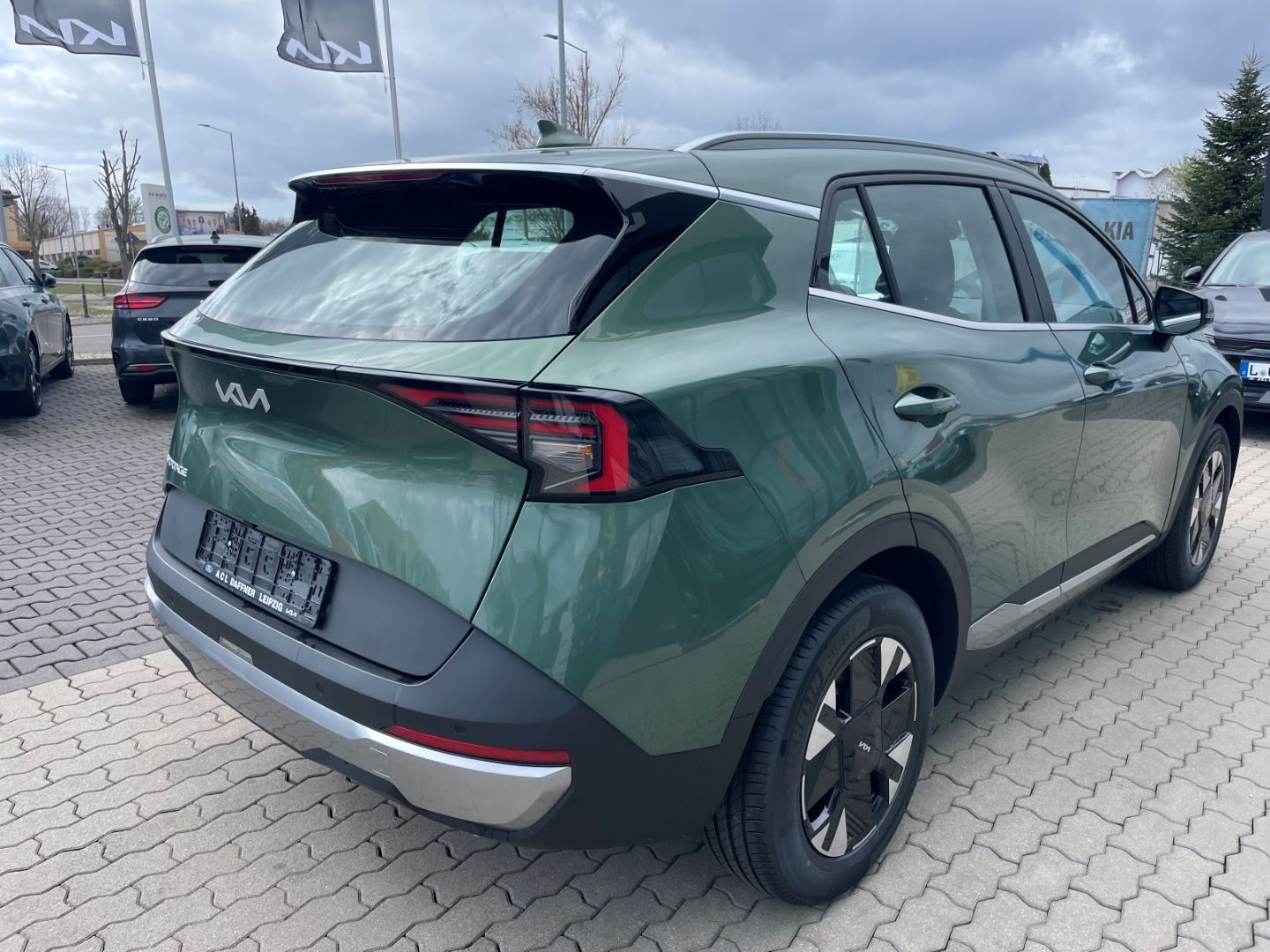 Fahrzeugabbildung Kia Sportage Vision Kamera Verkehrszeichenerk LED