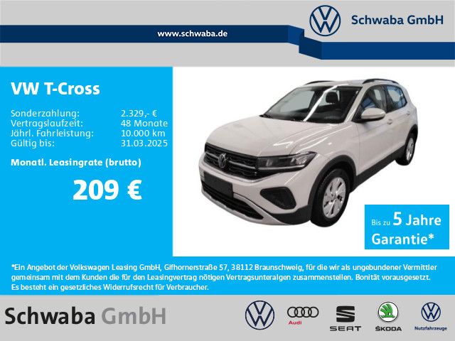 Volkswagen T-Cross Life 1.0 TSI LED*VIRTUAL*NAV*ACC*KAM*16"