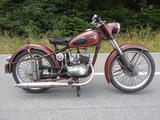 Mz RT 125 / 2 1958 Maron Patina original Vollnabe - MZ RT 125