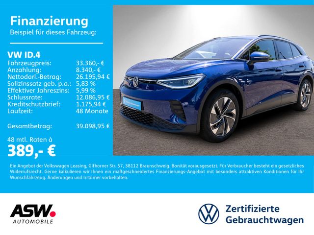 VW ID.4 Pure LED NAVI WÄRMEPUMPE ACC PDC SHZ