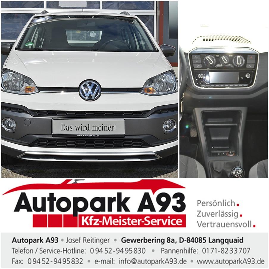Volkswagen up! 1.0 55kW cross up! Klima, Alu, PDC, SHZ, MfL