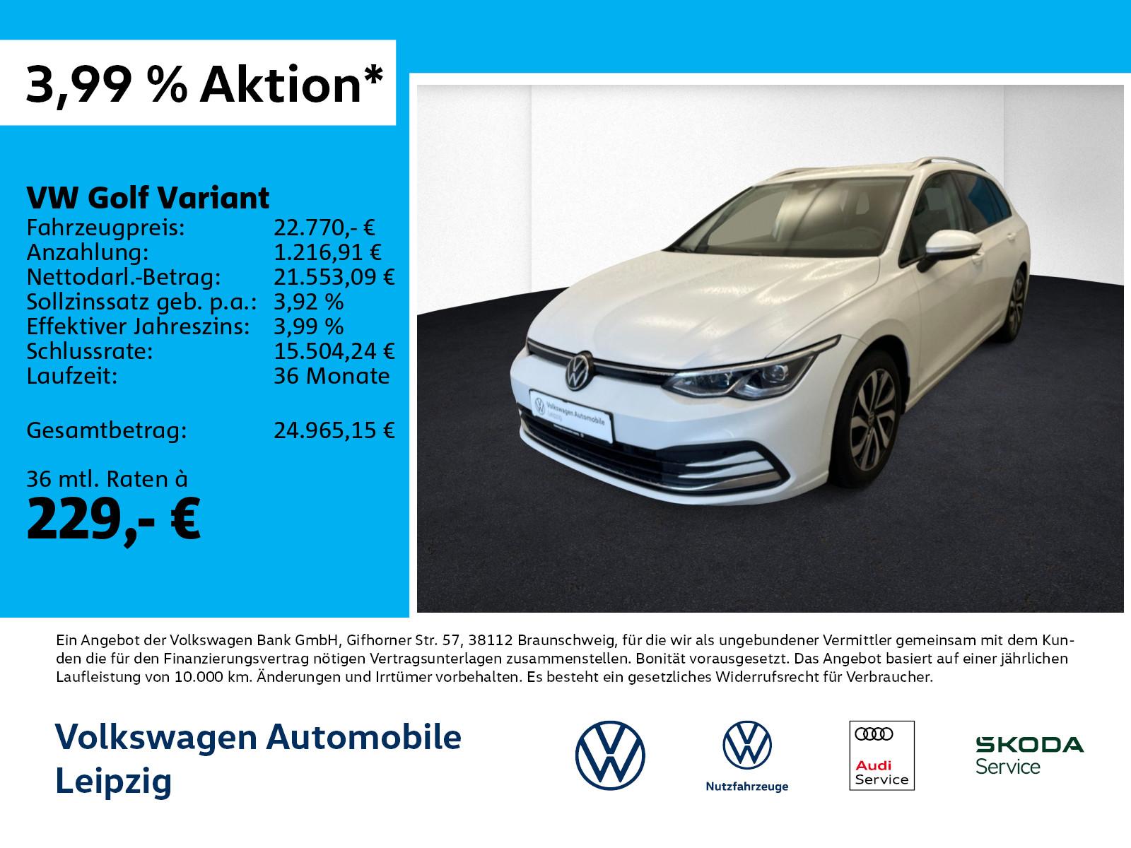 Volkswagen Golf VIII Variant "Active" 1.5 TSI OPF *AHK*LED*
