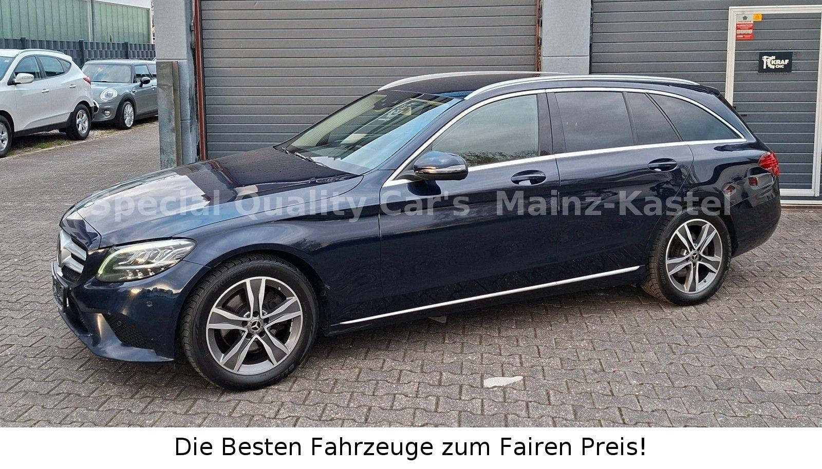 Mercedes-Benz C 220 d T Kombi Automatik 2020 LEDER SHZ AHK NAV