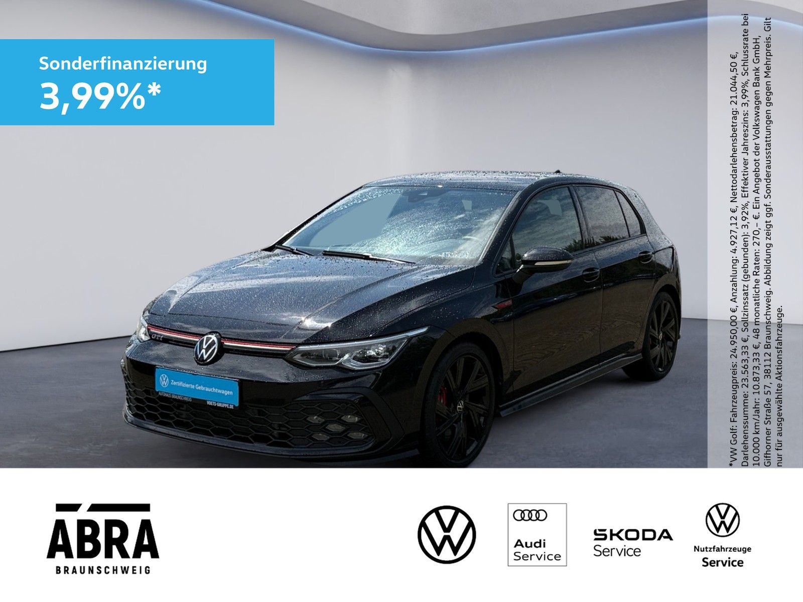 Volkswagen Golf GTI VIII 2.0 TSI  DSG LED+NAVI+CAM+ACC