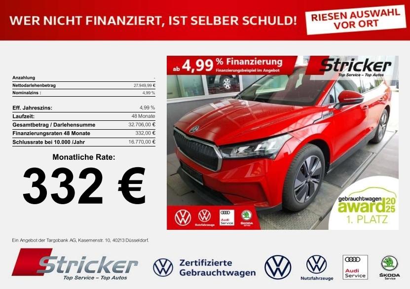 Skoda Enyaq iV60 332,-ohne Anzahlung Navi AHK Pano