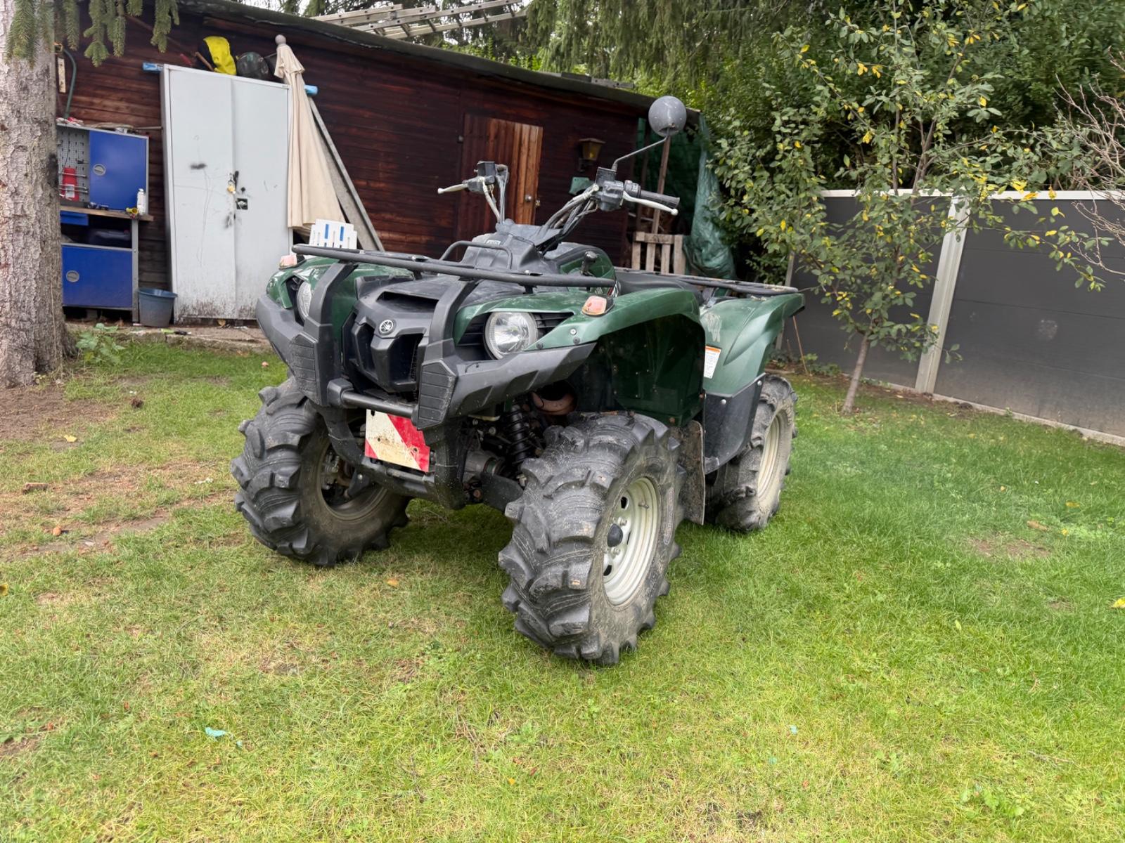 Yamaha Grizzly 2008 — двигун 700 cm³, 45 HP (33kW)