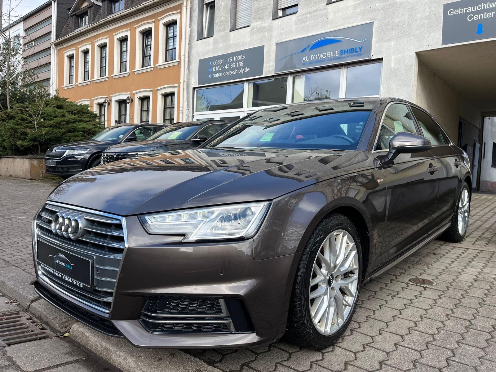 Audi A4 Lim. 2,0 TDI 190PS quattro S line Leder