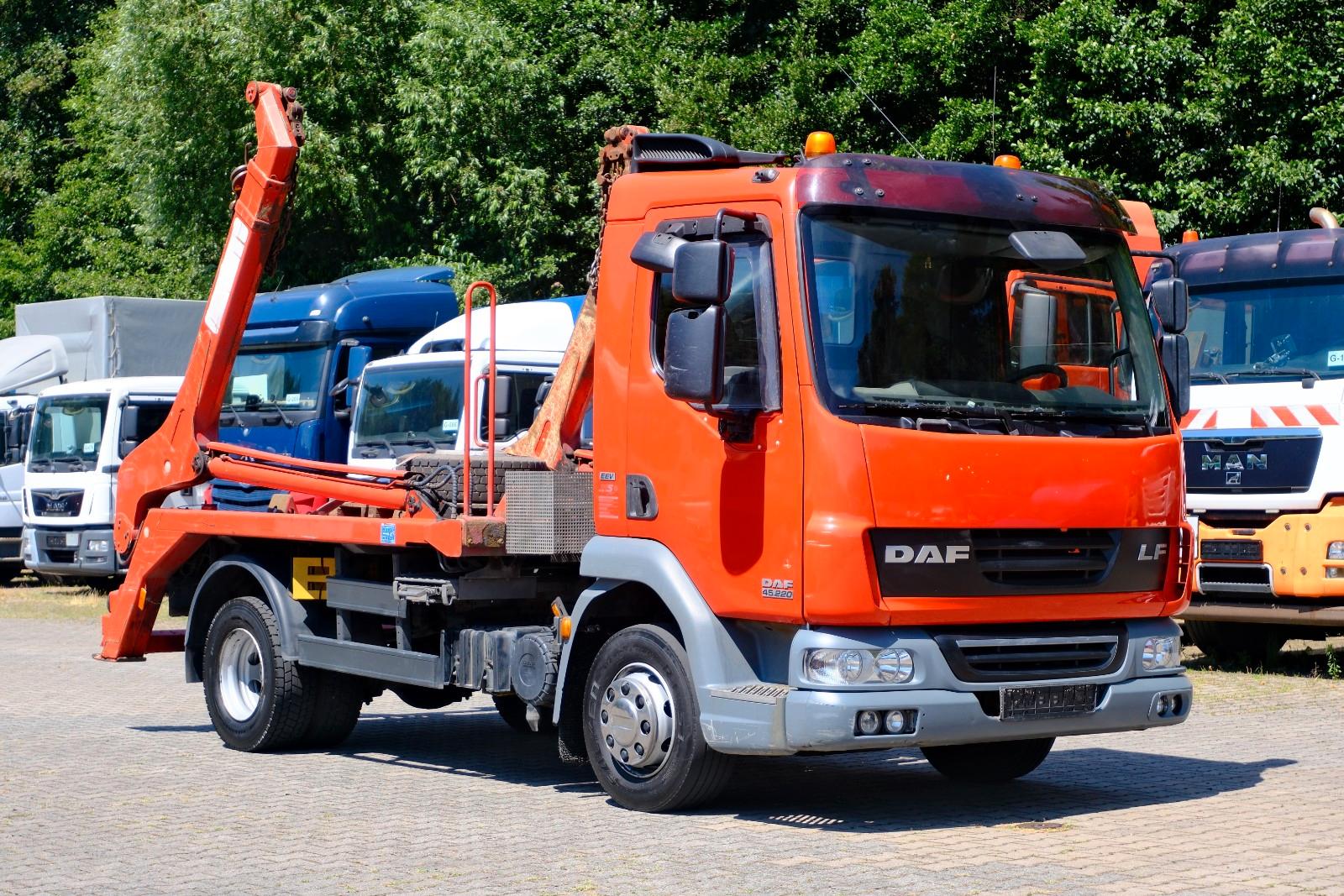 DAF LF 220 BB-MEILLER AK 7 MT-Klima-AHK-E5