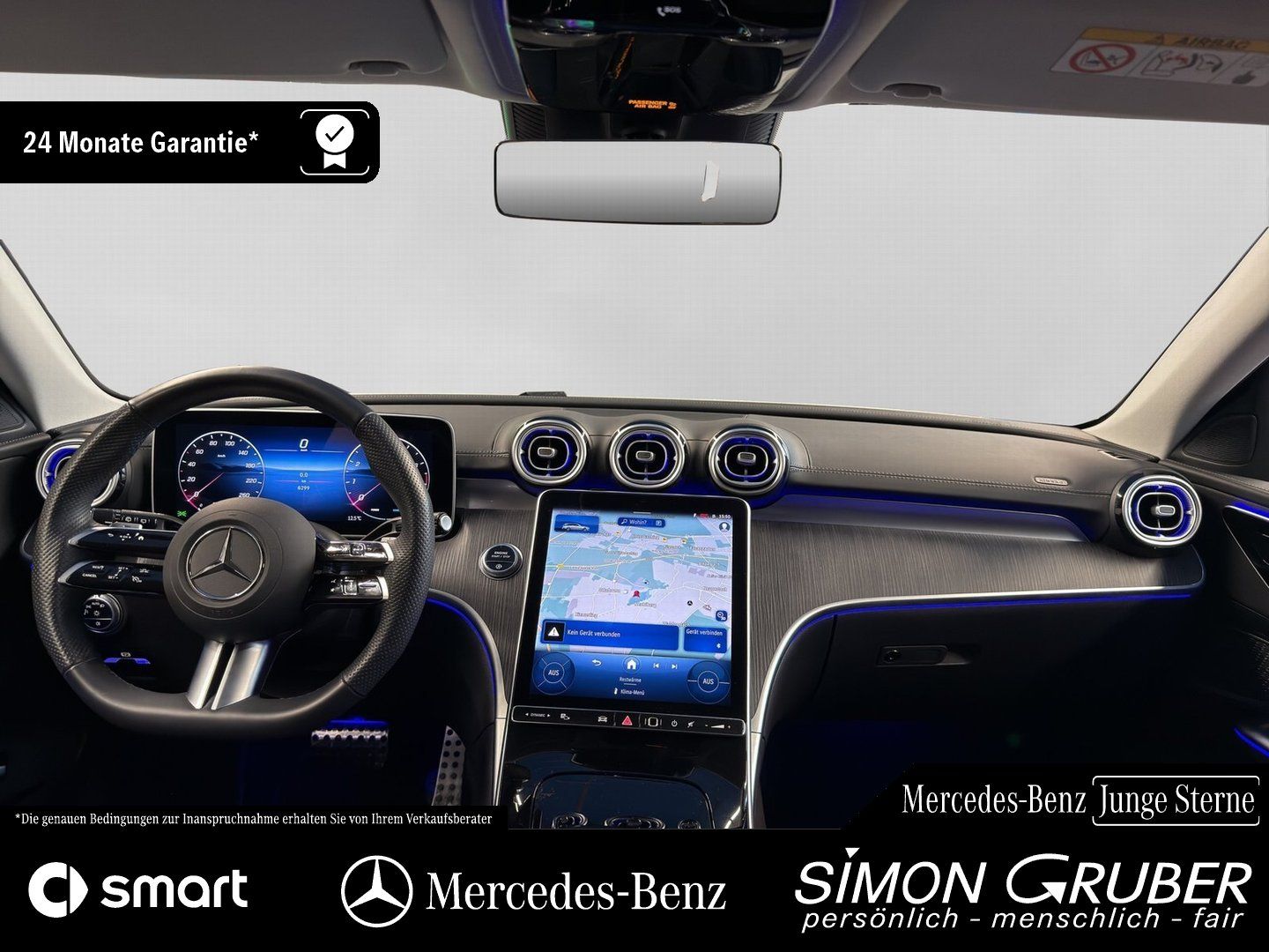Fahrzeugabbildung Mercedes-Benz C 200 T 4M AMG Night Ambiente+ Memory 360 AHK