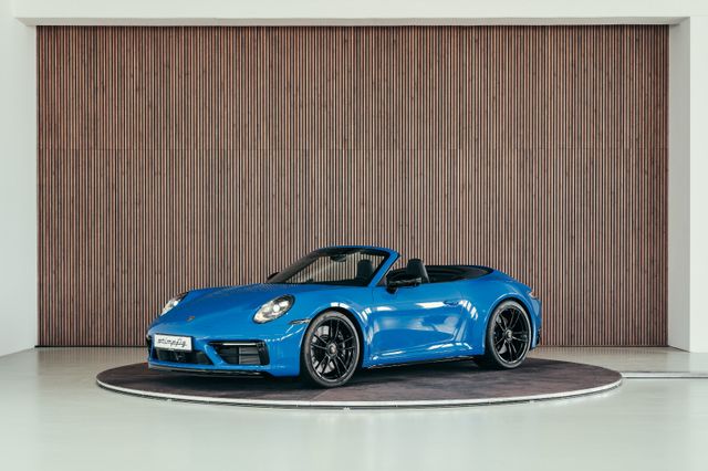 Porsche 992 Carrera 4 GTS Cabriolet, Sharkblue, MwSt awb