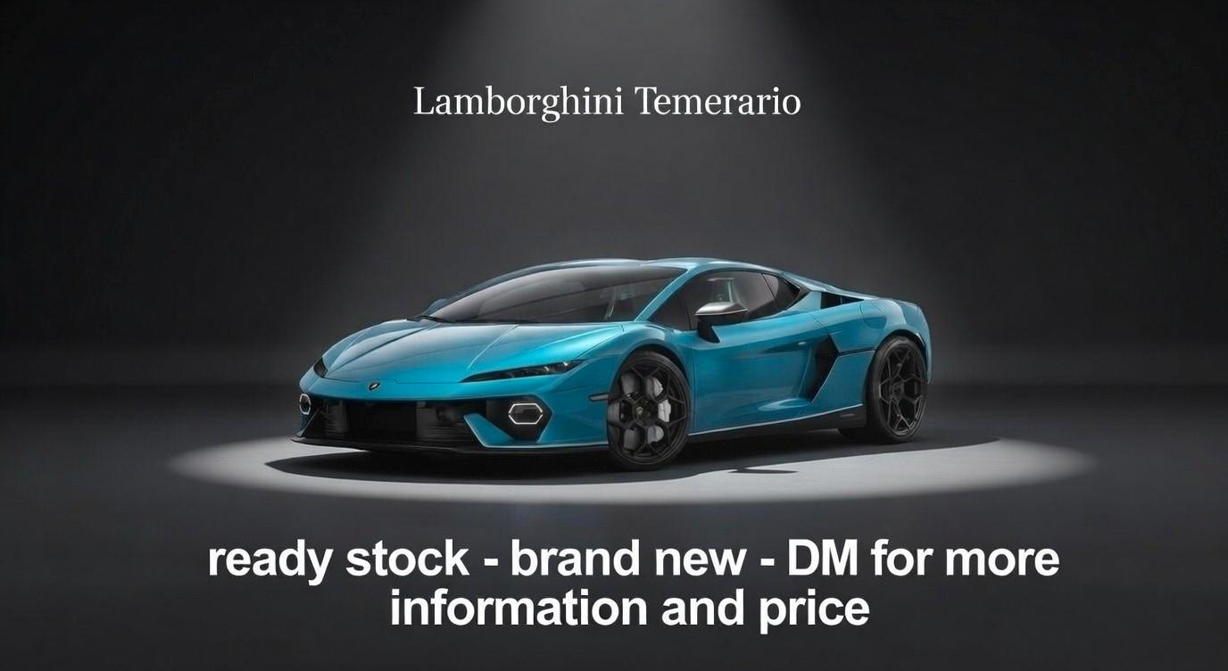 Lamborghini Temerario, Lift,Livery,on Stock,Full spec.