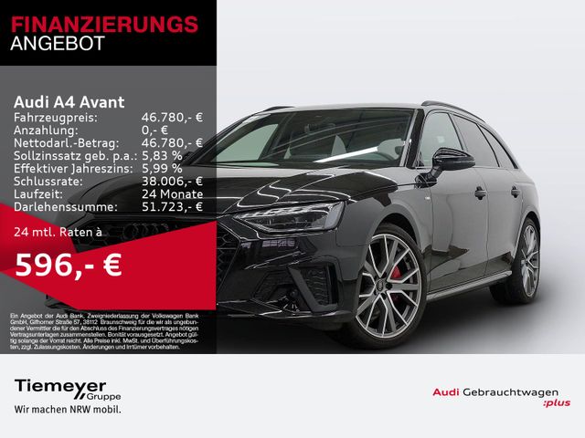 Audi A4 Avant 40 TFSI Q 2 x S LINE LM19 KAMERA NAVI+