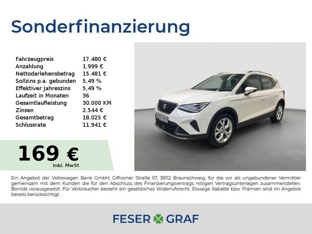 SEAT Arona FR 1.0 TSI LED*NAVI*LM*ACC*PDC*SH