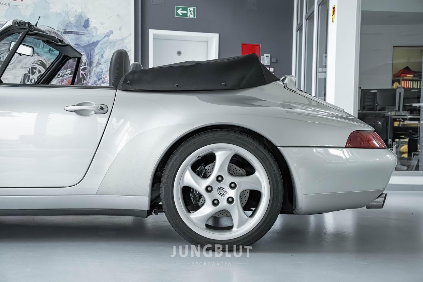 Porsche 993 Carrera Cabriolet, Tiptr. Deut. Auslieferung