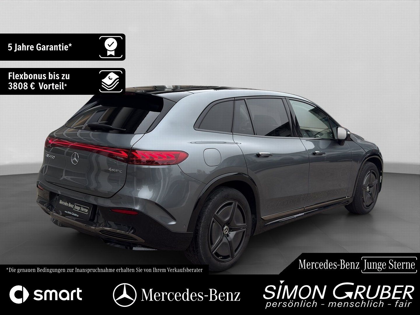 Fahrzeugabbildung Mercedes-Benz EQS 450 4M SUV AMG Pano FOND Burme HUD DigiL AHK