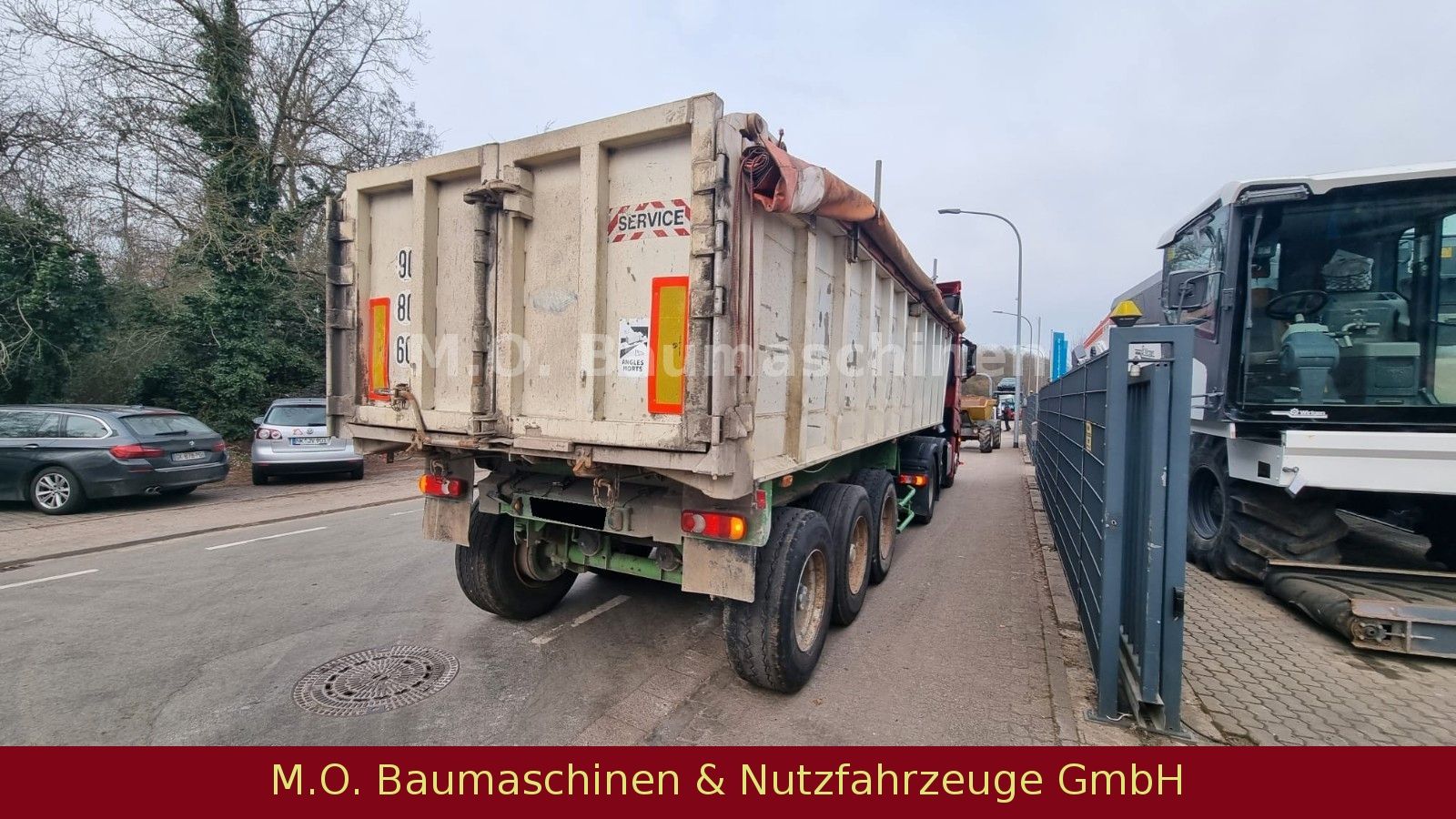 Fahrzeugabbildung Benalu TF 34 C / 3 Achser/ Kipper/Blattfederung /Alu /