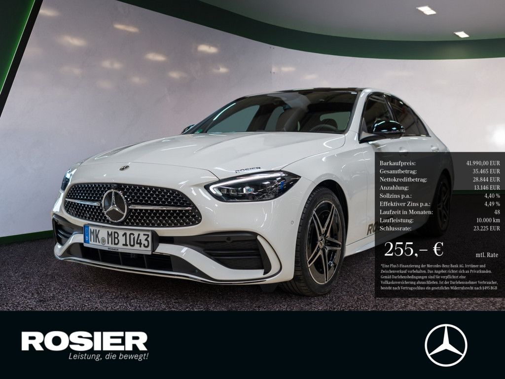 Mercedes-Benz C 180 AMG Line Advanced Plus Distr. LED Pano SHD