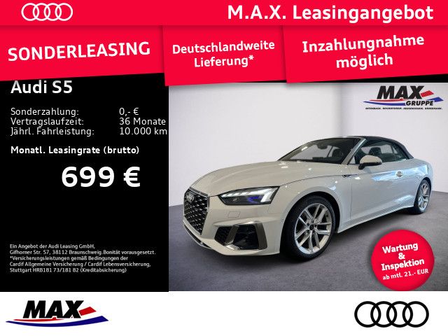 Audi S5 Cabrio MEMORY+B&O+HUD+MATRIX+LM18