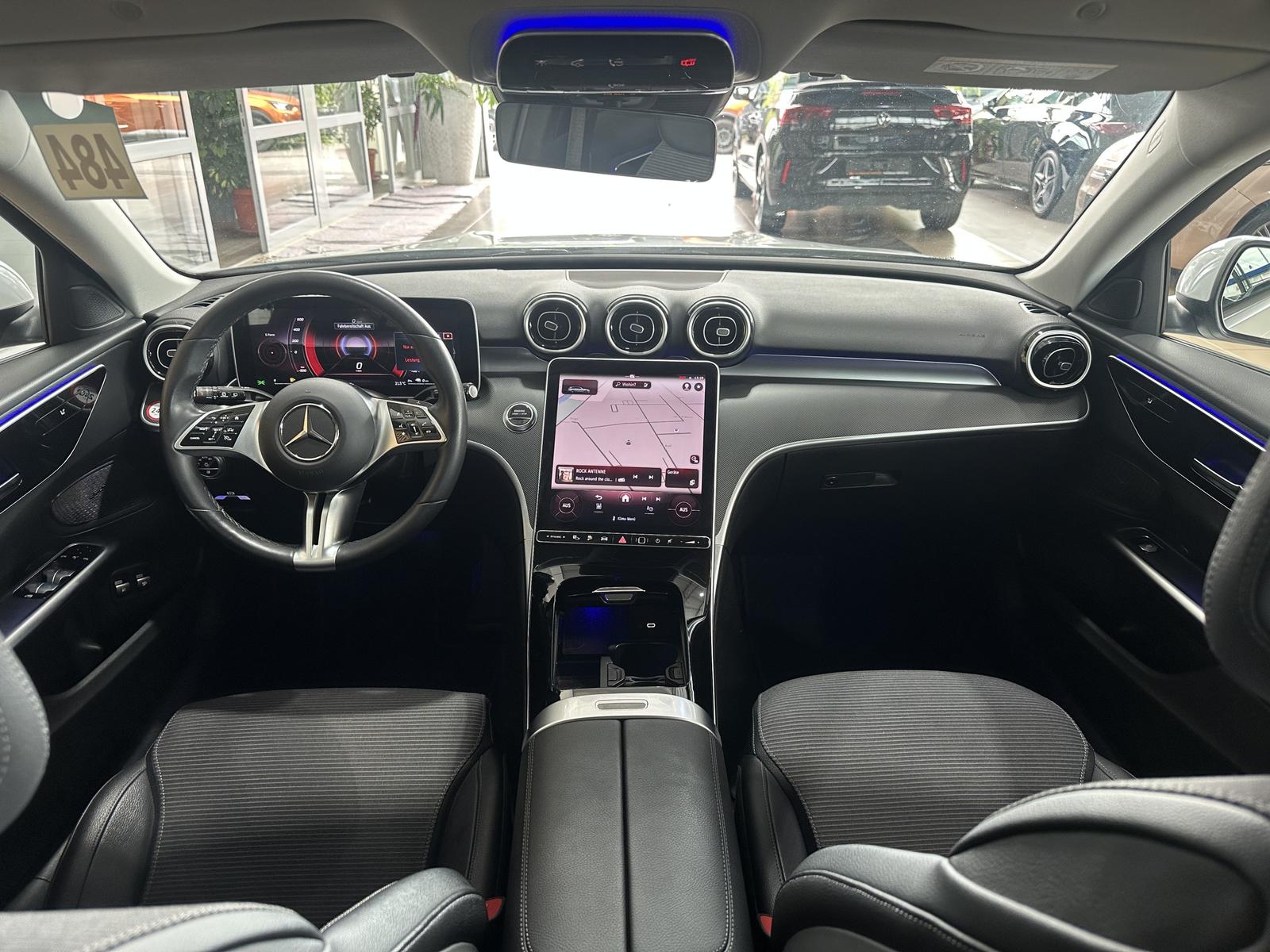 Mercedes-Benz C-Class e T Avantgarde Leder RCam Navi LED AHK ACC, миниатюра 11