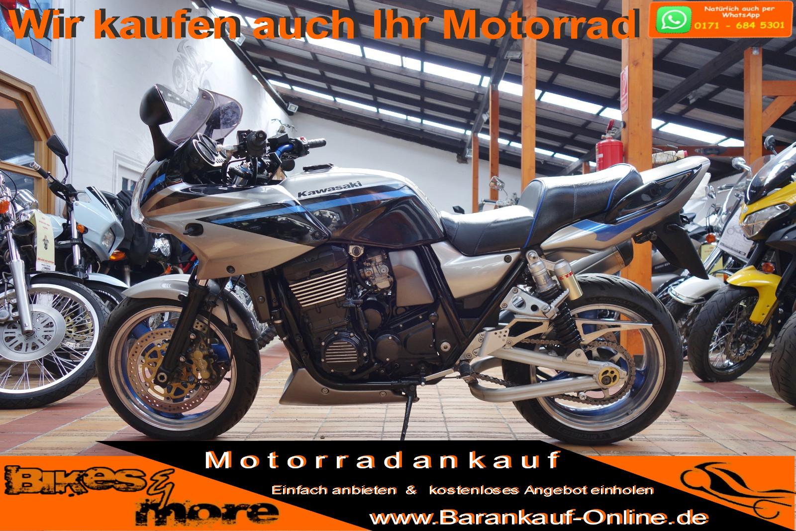 Kawasaki ZRX 1200 S+Sehr gepflegt+Bagster+Service neu+