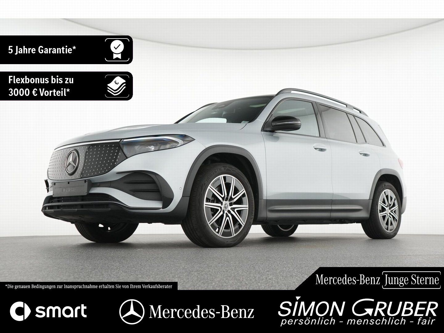 Fahrzeugabbildung Mercedes-Benz EQB 250+ AMG Night Pano Ambi LED AHK Mod 2025