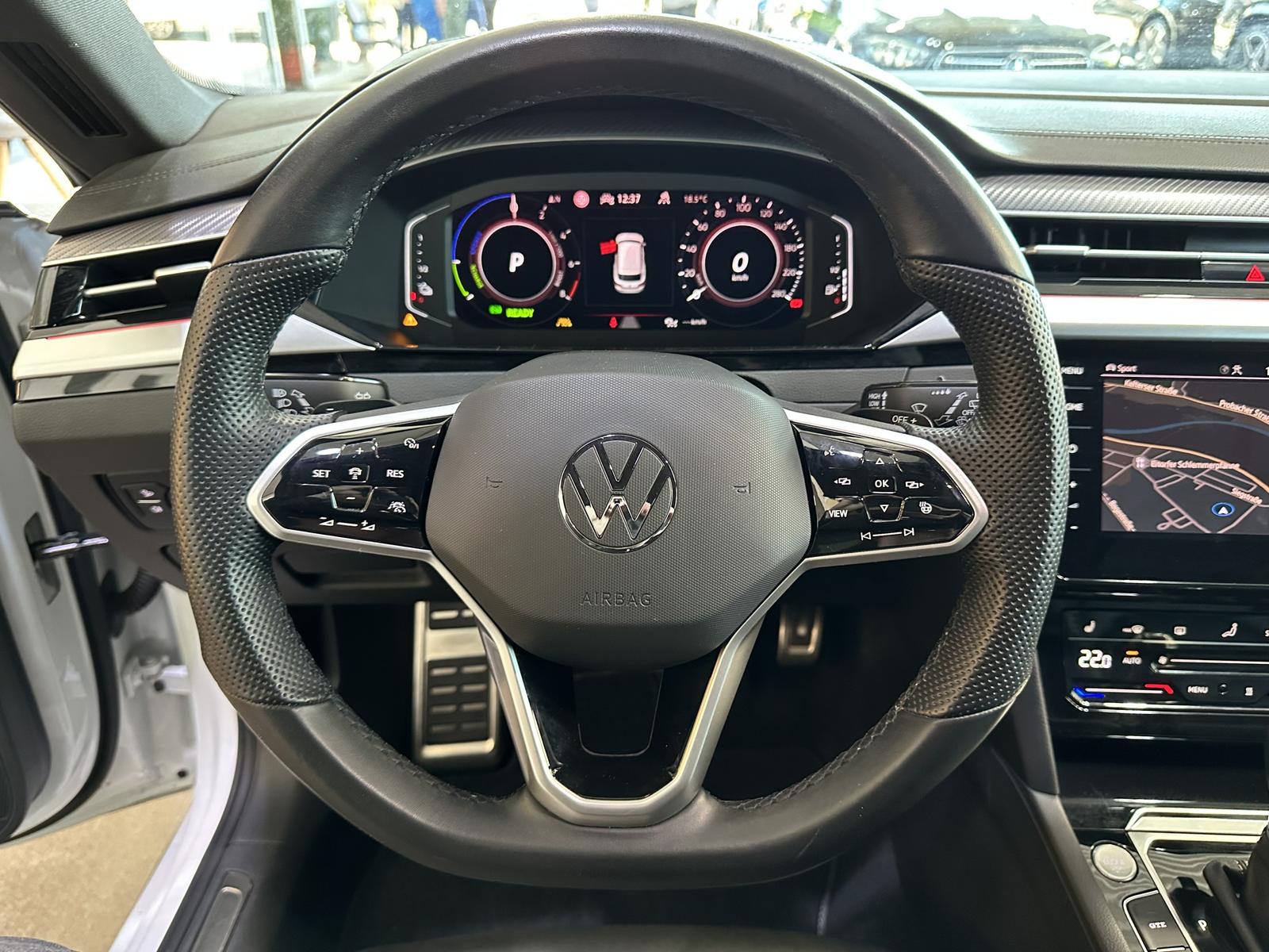Volkswagen Arteon R-Line eHybrid RCam ST-Heiz Leder ACC AHK, миниатюра 16