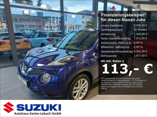 Nissan Juke Acenta 1.2 DIG-T Panorama Scheckheft