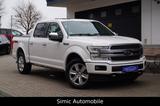 Ford F 150 4x4 Platinum Crew Cab LEDER+NAVI+PANO+AHK - weiße Ford F 150