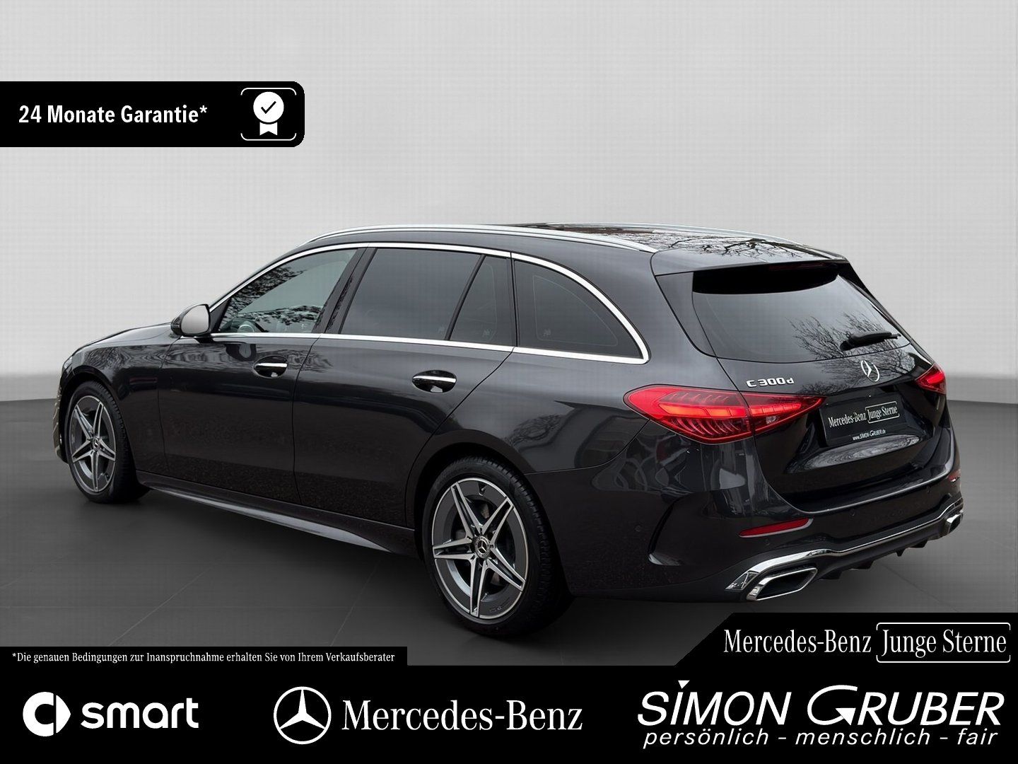 Fahrzeugabbildung Mercedes-Benz C 300 Td AMG Pano AHK HUD Digi 360° Burm Distr