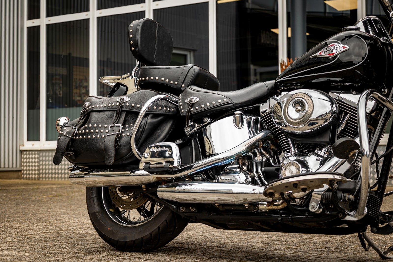 Fahrzeugabbildung Harley-Davidson Heritage Classic FLSTC 96cui - Remus -