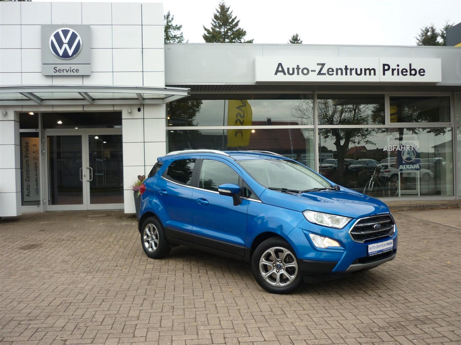 Ford EcoSport Titanium+AHK+Navi+Sitzh.+CAM+Tempomat